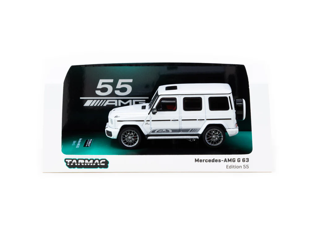 Tarmac Works 1/64 Mercedes-AMG G 63 Edition 55 - ROAD64 T64R-040-WH - Thumbnail