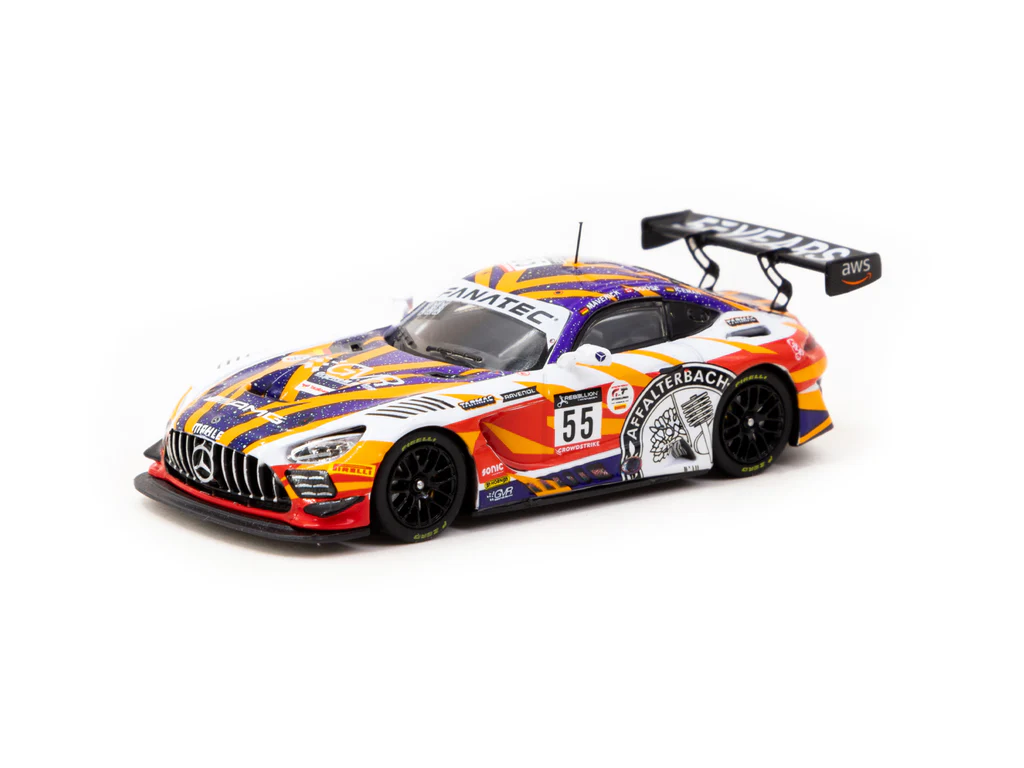 Tarmac Works 1/64 Mercedes-AMG GT3 24 Hours of SPA 2022 #55 - HOBBY64 - Thumbnail