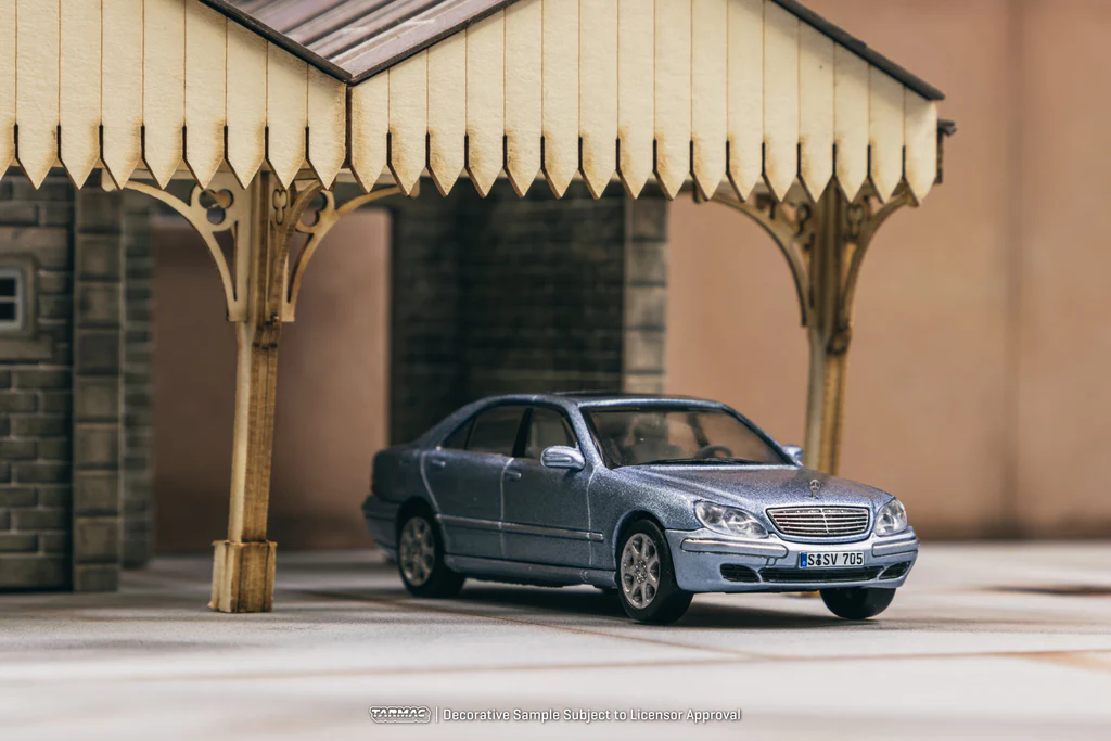 Tarmac Works 1/64 Mercedes-Benz S-Class Horizon Blue Metallic - GLOBAL64 - Thumbnail