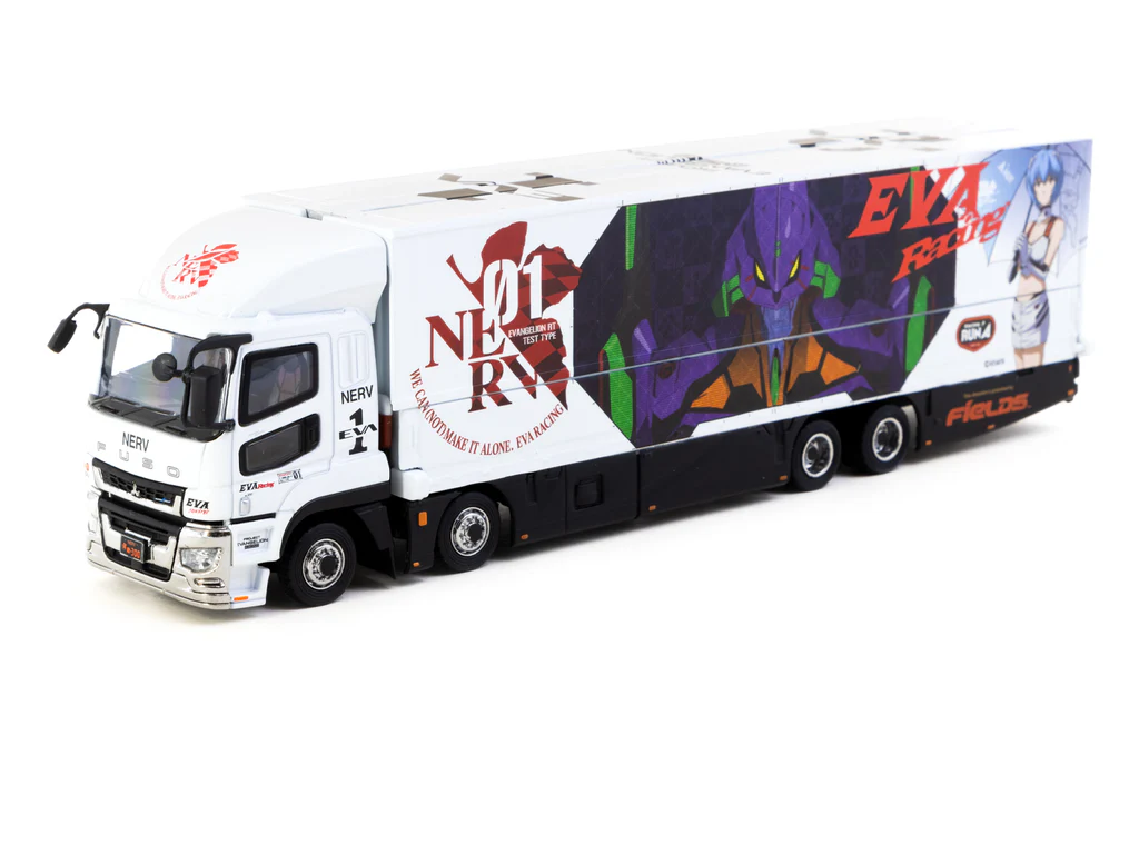 Tarmac Works 1/64 Mitsubishi Fuso Super Great EVA Racing - TRUCK64 T64T-TL001-EVA - Thumbnail