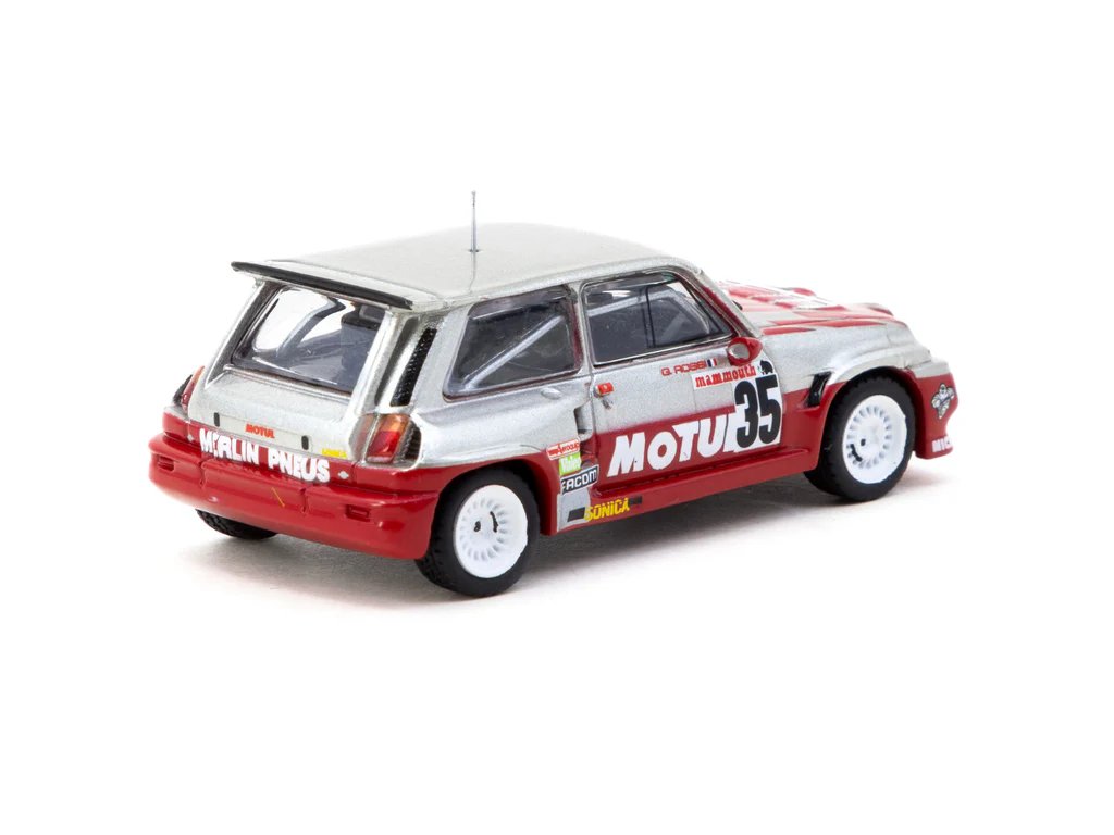 Tarmac Works 1/64 Renault 5 MAXI Turbo European Hill-Climb Championship 1987 Giovanni Rossi #35 - HOBBY64 T64-TL061-87EHC35 - Thumbnail