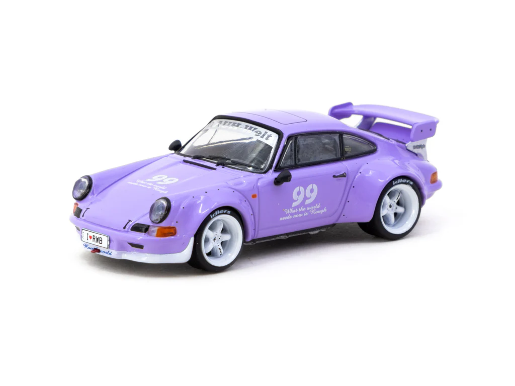 Tarmac Works 1/64 RWB Backdate Violetta idlers 12 hours 2016 - HOBBY64 T64-046-VI - Thumbnail