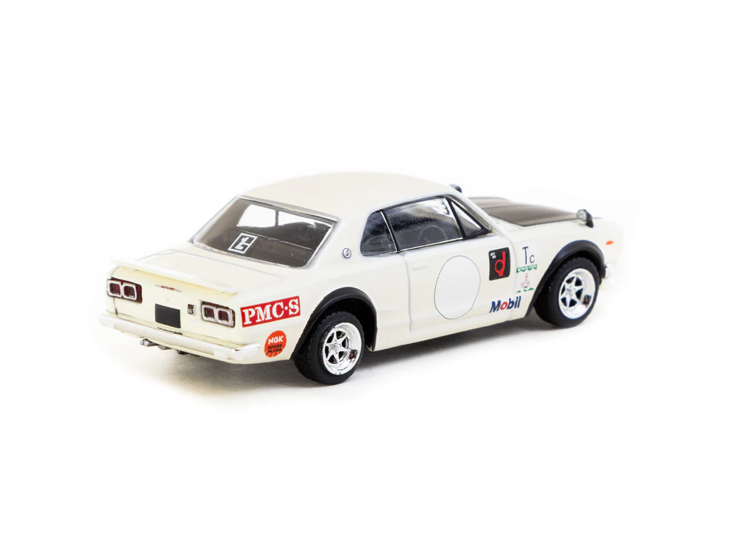 Tarmac Works 1/64 Skyline HT 2000GT-R White - GLOBAL64 T64G-043-WH2 - Thumbnail