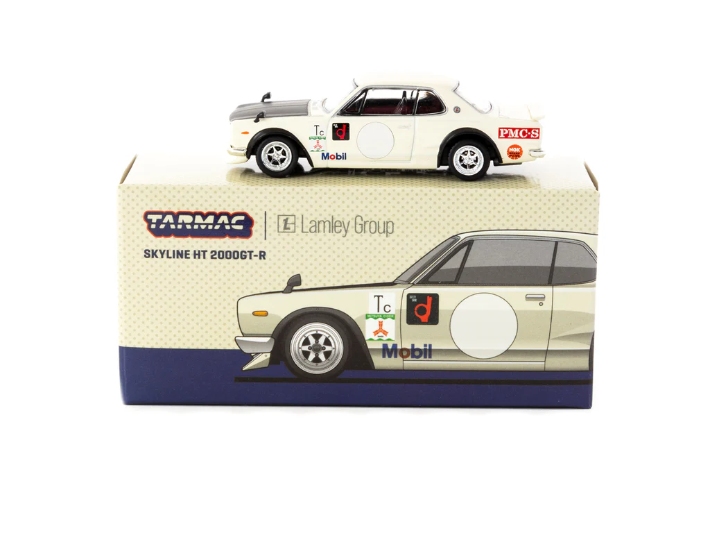 Tarmac Works 1/64 Skyline HT 2000GT-R White - GLOBAL64 T64G-043-WH2