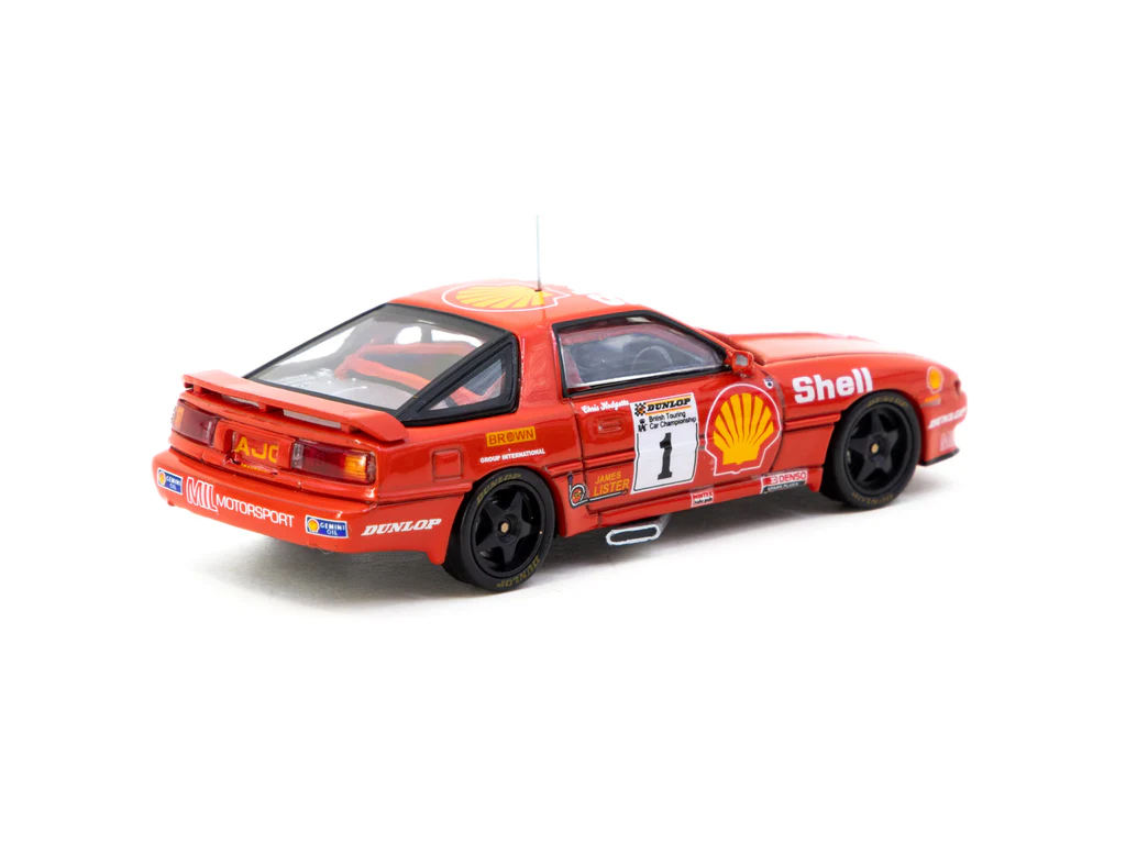 Tarmac Works 1/64 Toyota Supra Turbo (MA70) BTCC 1988 Chris Hodgetts - HOBBY64 T64-064-88BTC01 - Thumbnail