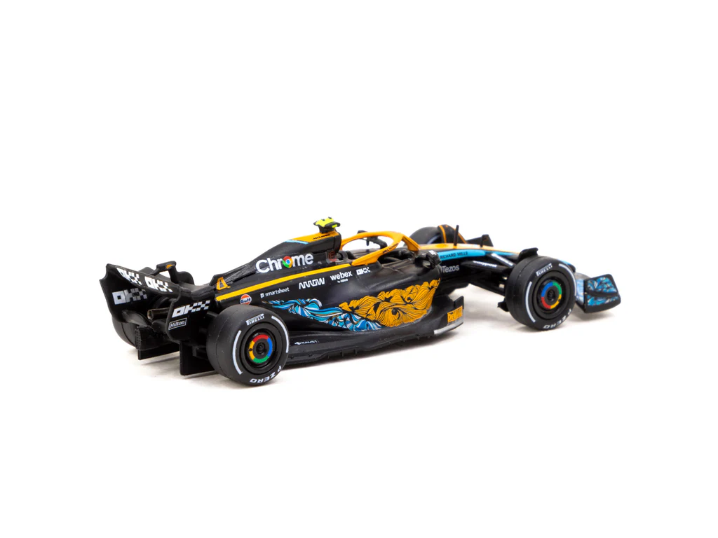 Tarmac Works X iXO Models 1/64 McLaren MCL36 Abu Dhabi Grand Prix 2022 Lando Norris #4- GLOBAL64 T64G-F041-LN3 - Thumbnail