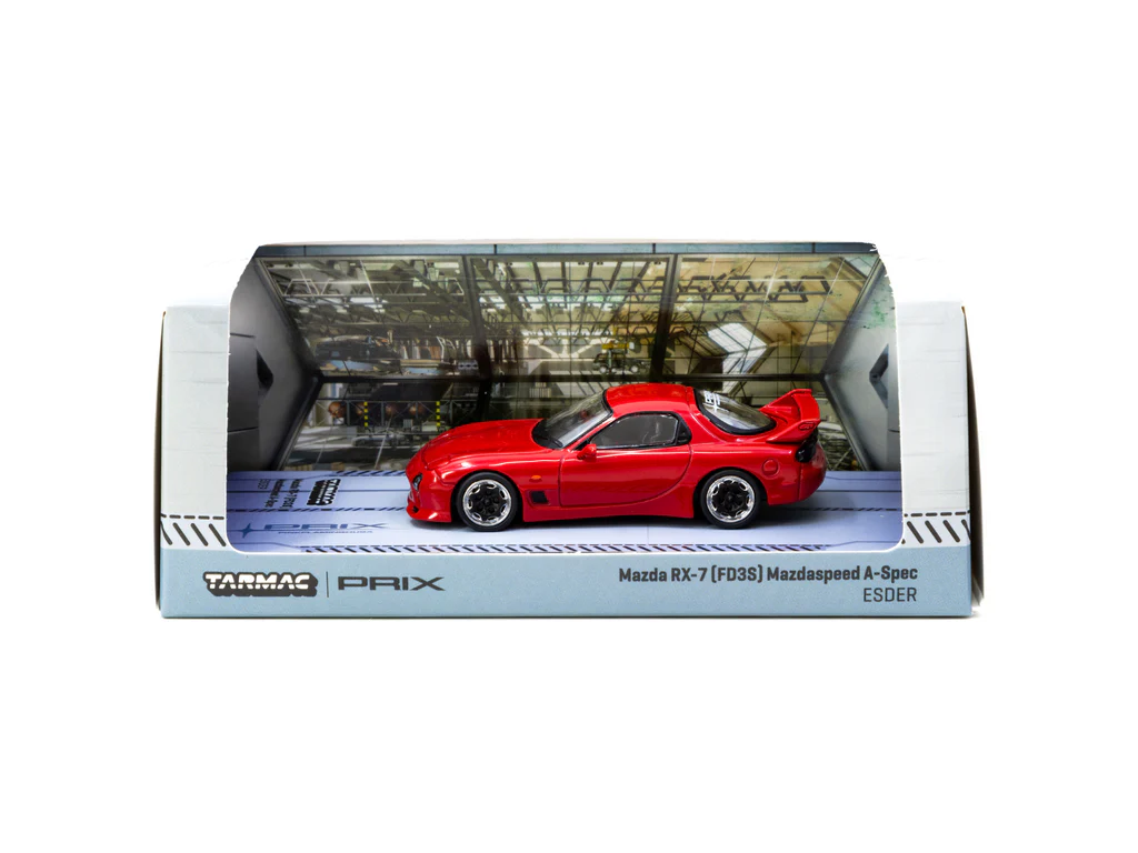 Tarmac Works X PRIX 1/64 Mazda RX-7 (FD3S) Mazdaspeed A-Spec ESDER - GLOBAL64 T64G-012-PRIX - Thumbnail